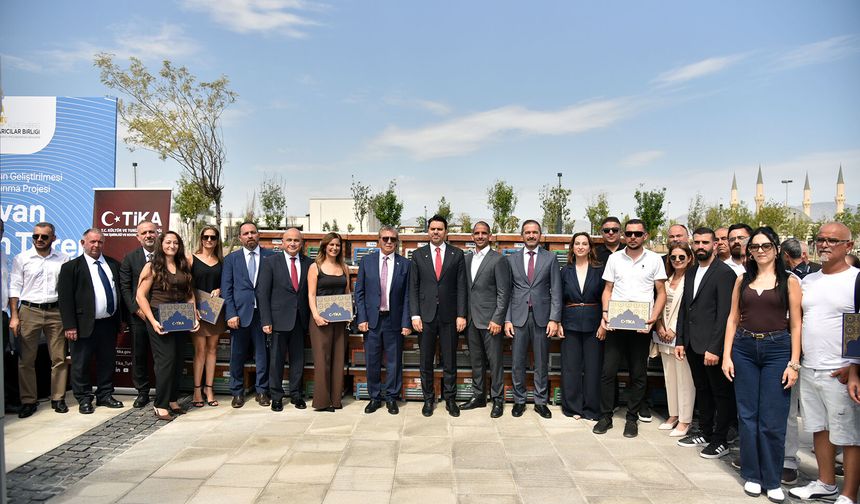 “KKTC Arıcılığının Geliştirilmesi Kırsal Kalkınma Projesi-Kovan Dağıtım Töreni” yapıldı…