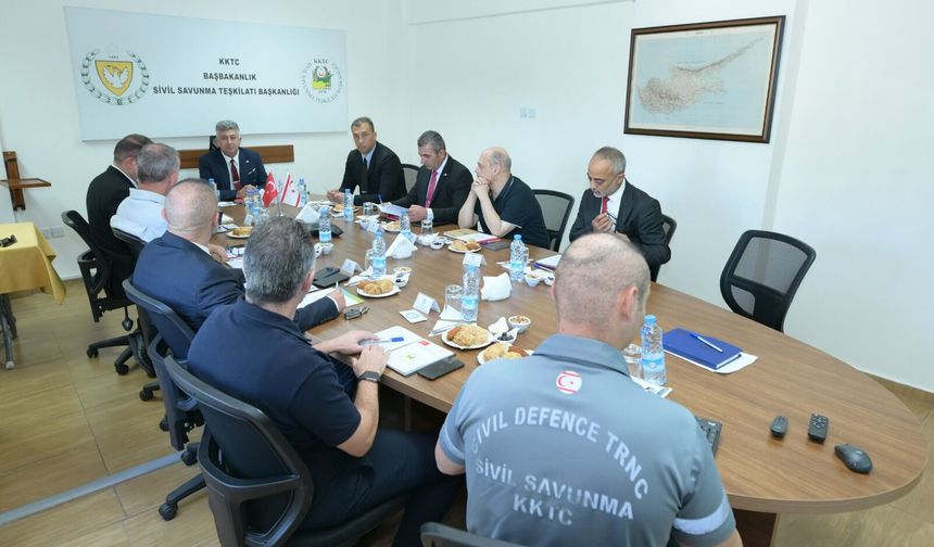 Sığınak Komisyonu toplantısı gerçekleştirildi