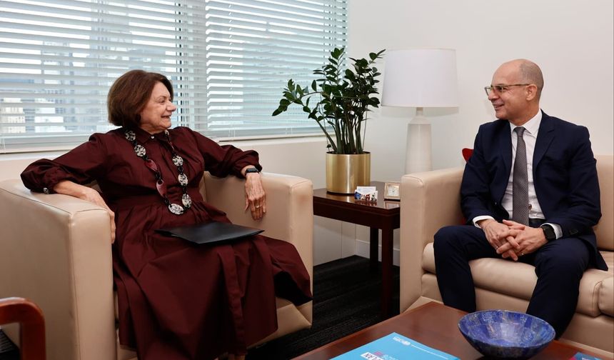 Cumhurbaşkanlığı Müsteşarı Mehmet Dânâ'dan New York’ta yoğun diplomatik temaslar