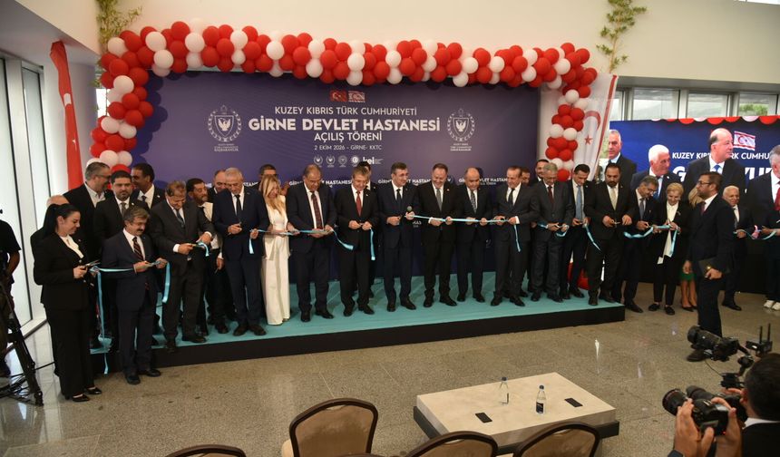 Girne ve Güzelyurt devlet hastaneleri eş zamanlı olarak açıldı