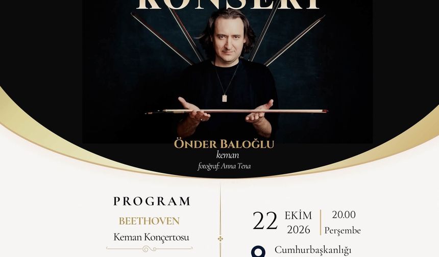 KKTC Cumhurbaşkanlığı Senfoni Orkestrası'ndan Sonbahar Konseri
