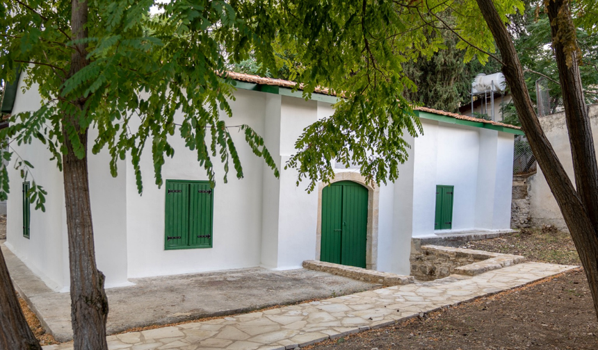 Güney Kıbrıs’taki Gilan (Ceylan) Köyü Camii’nde koruma çalışmaları tamamlandı