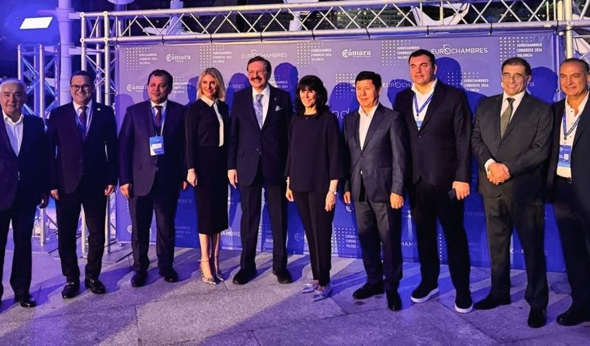 KTTO Valensiya’da Eurochambres Kongresi’ne katıldı