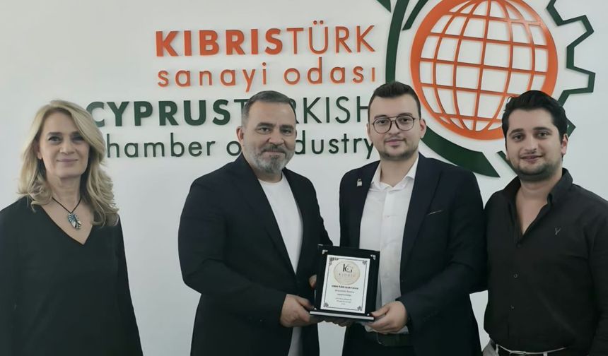 Kıbrıs Genç Girişimciler ve Üreticiler Derneği, KTSO’yu ziyaret etti