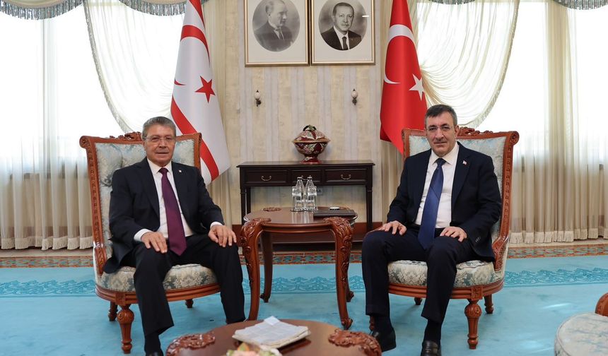Başbakan Üstel, Cevdet Yılmaz ile bir araya geldi