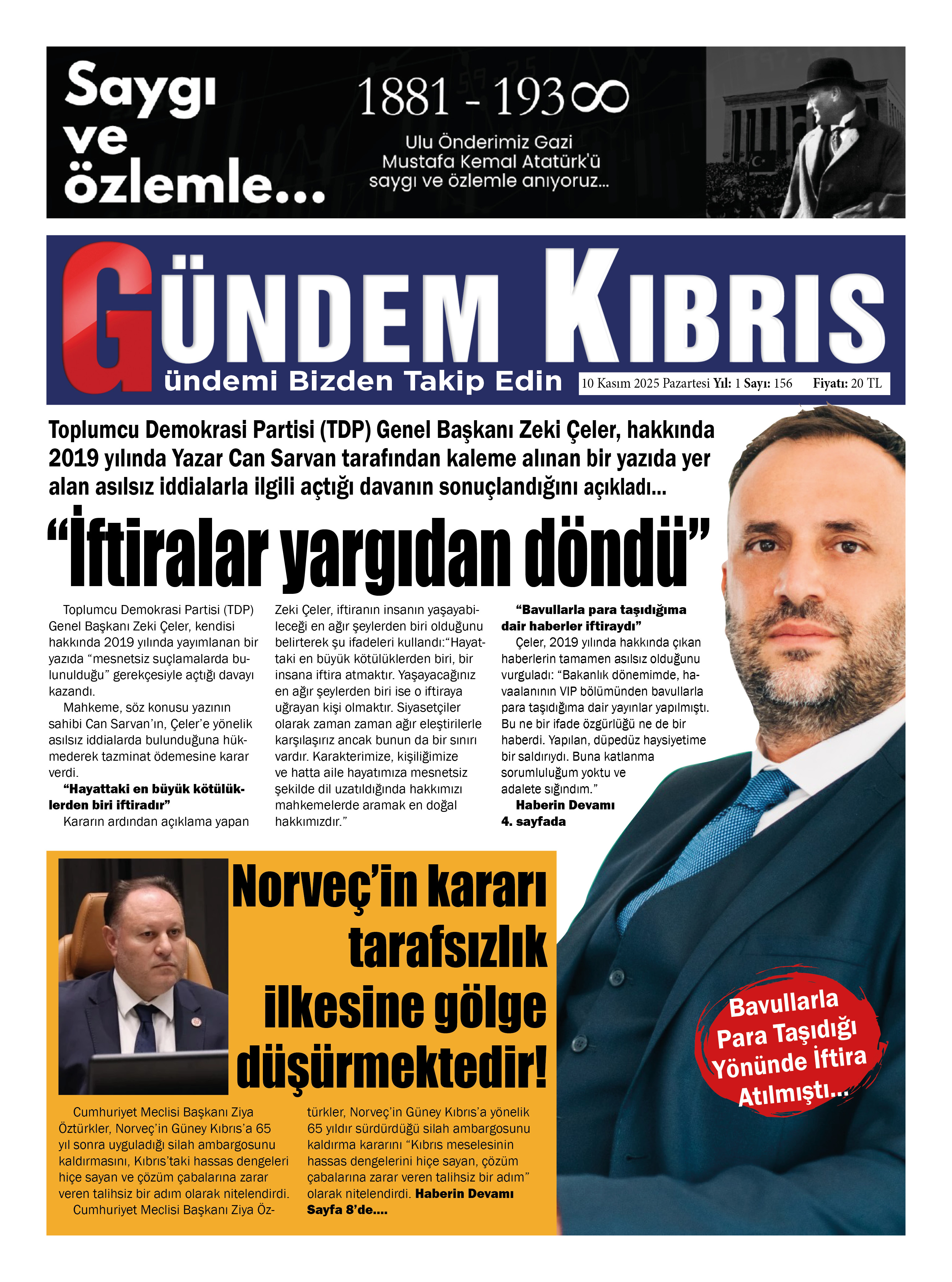 Gk 10 Kasim 2025 Kapak