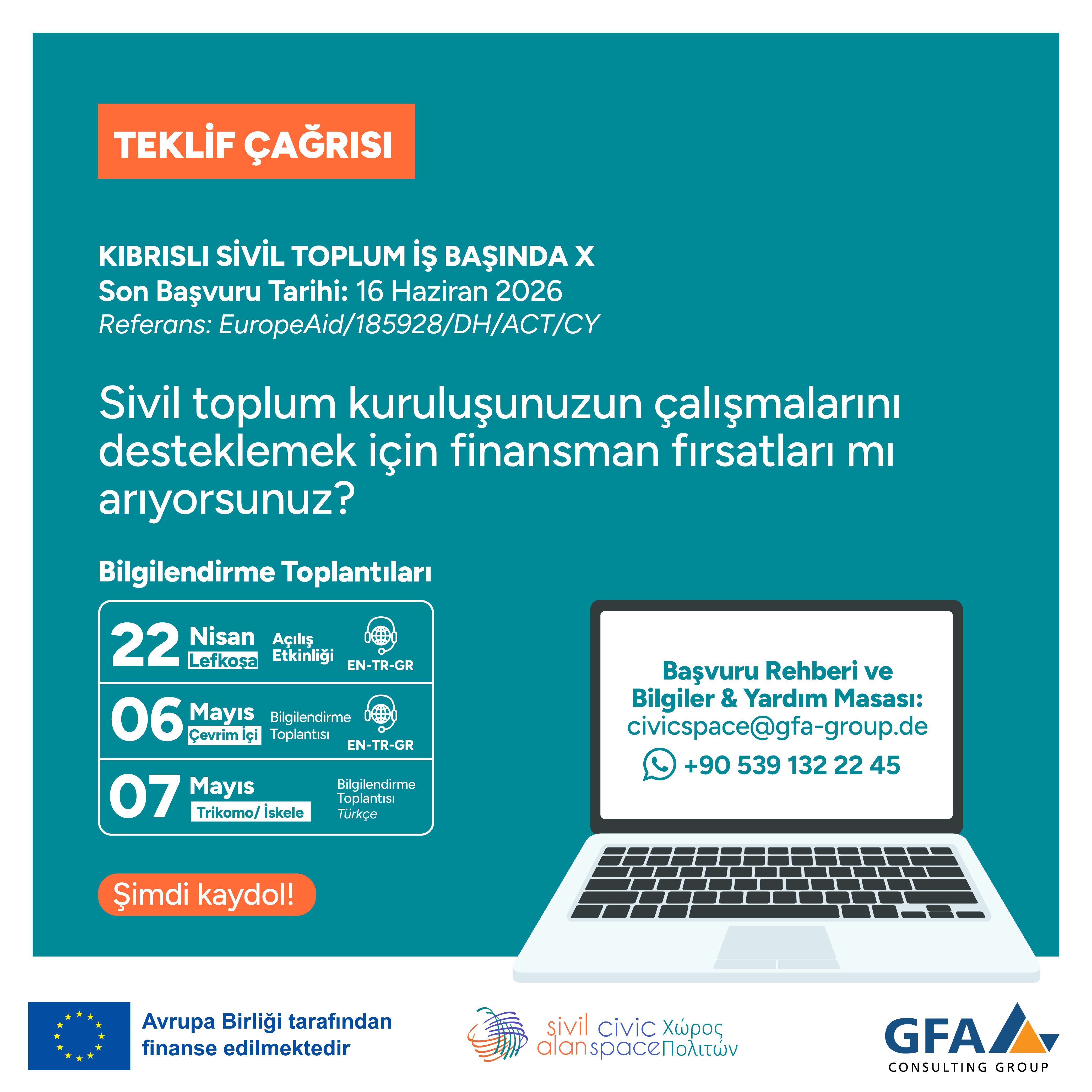 AB’den Kıbrıslı sivil toplum kuruluşlarına yeni teklif çağrısı