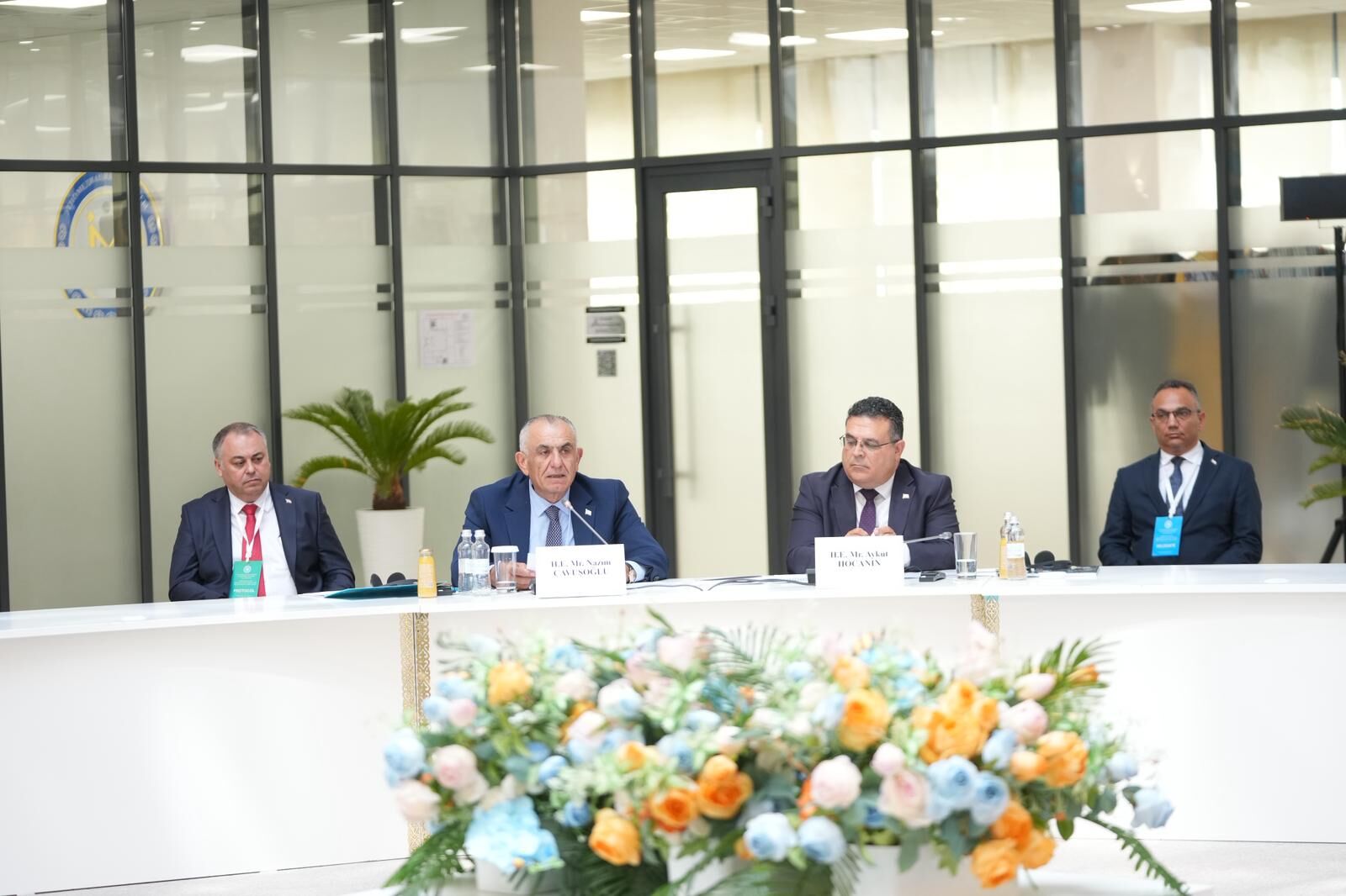 Bakan Çavuşoğlu, Türkistan'da "Türk Akademisi 8. Bilim Konseyi Toplantısı"na katıldı