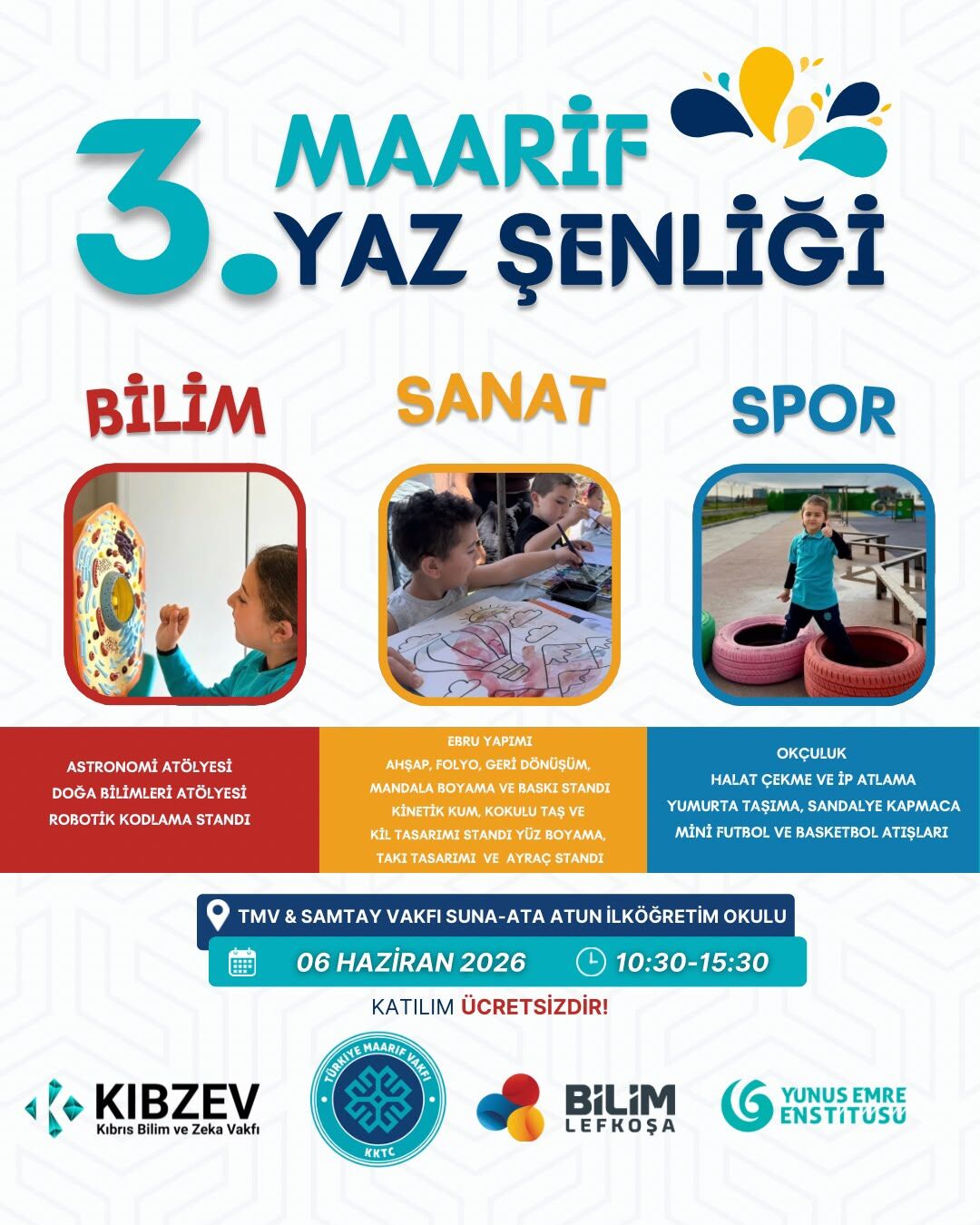 Maarif Yaz Şenliği Gazimağusa'da yapılacak