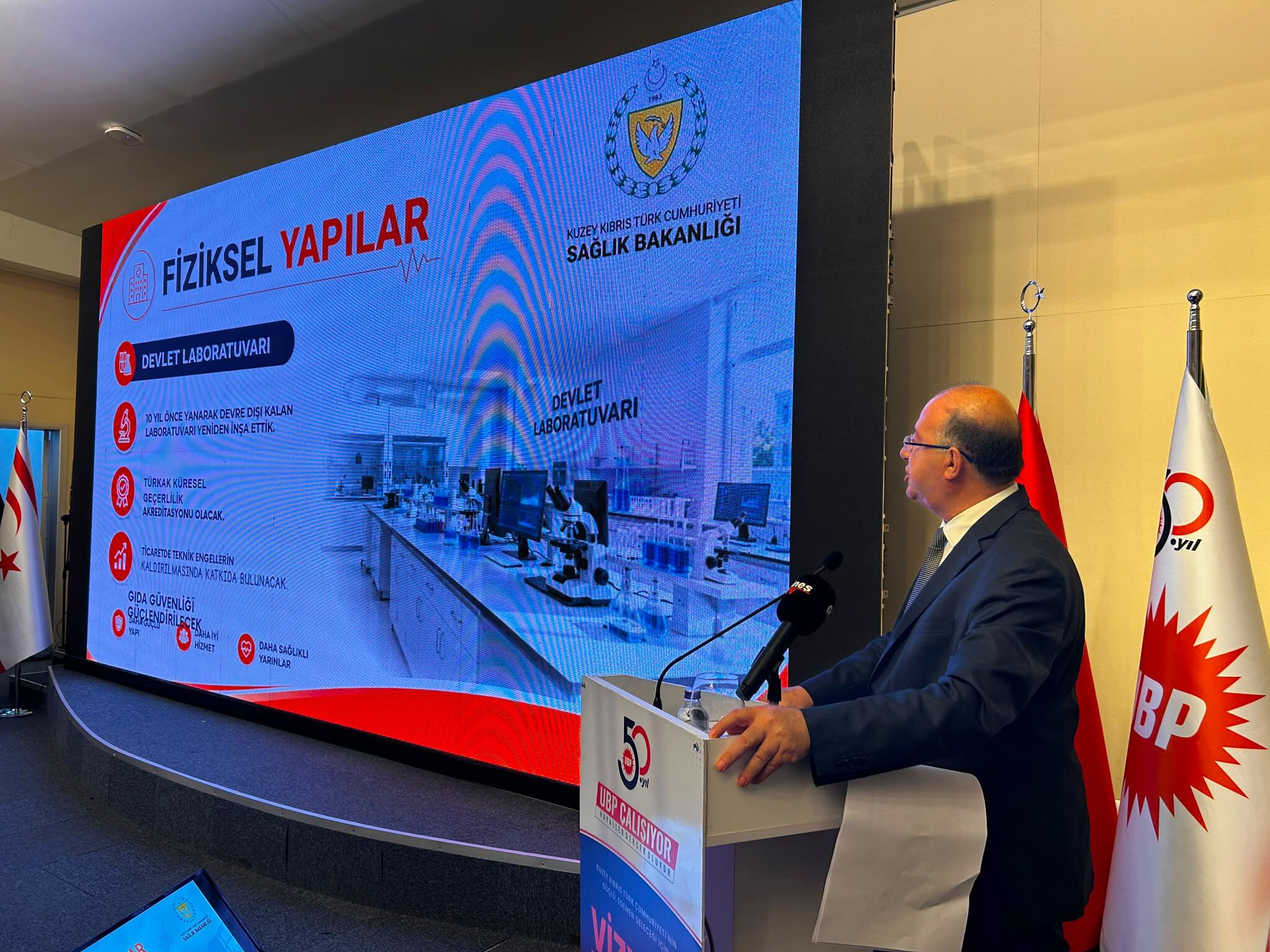 Dinçyürek: “Sağlıkta teknoloji yatırımları 20 milyon euroyu aştı”