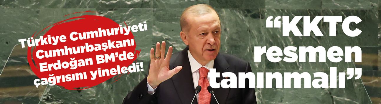 Erdoğan "KKTC resmen tanınmalı"