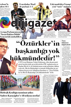 25 Ekim 2024 KKTC-TC Gazete Manşetleri