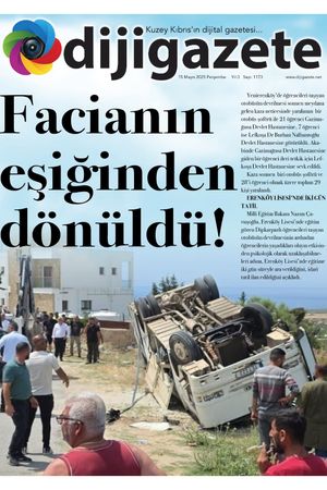 15 Mayıs 2025 KKTC-TC Gazete Manşetleri