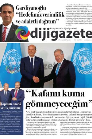 17 Temmuz 2025 KKTC-TC Gazete Manşetleri