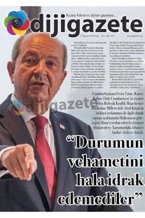 17 Ağustos 2025 KKTC-TC Gazete Manşetleri