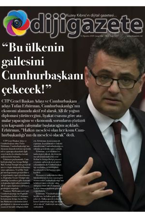 13 Ağustos 2025 KKTC-TC Gazete Manşetleri