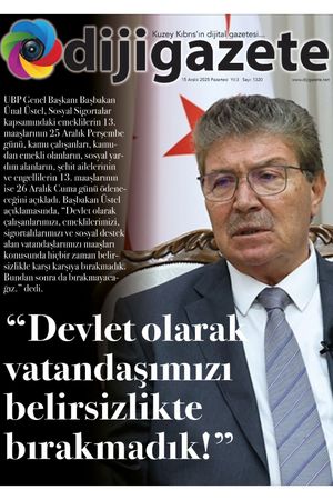 15 Aralık 2025 KKTC-TC Gazete Manşetleri