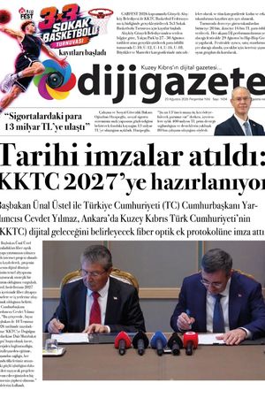 20 Ağustos 2026 KKTC-TC Gazete Manşetleri