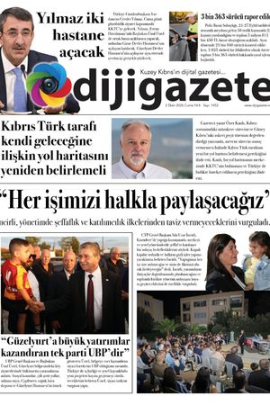 2 Ekim 2026 KKTC-TC Gazete Manşetleri